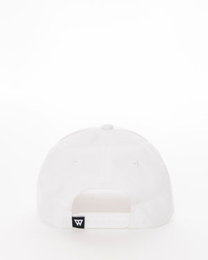 White snapback back from wolftech gym wear