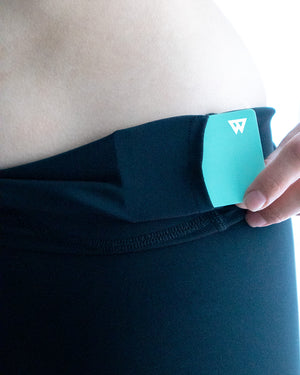 High waisted leggings inside pocket fitness from wolftech gym wear