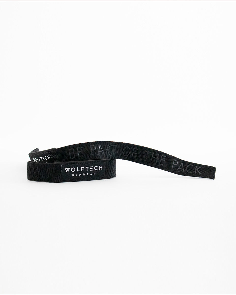Padded lifting straps from wolftech gym wear