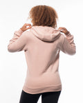 Fitness hoodie light rose pink women from wolftech gym wear