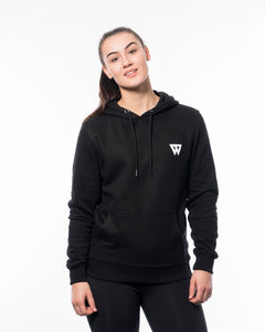 Fitness hoodie black women from wolftech gym wear